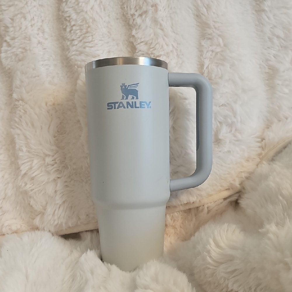 Stanley Silver Travel Mug with Handle